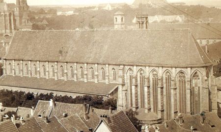 Barfüßerkirche um 1920