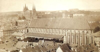 Barfüßerkirche um 1920